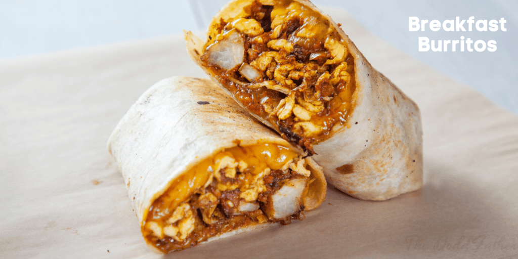 meal prep ideas breakfast burritos