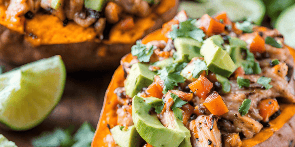 stuffed sweet potato hiking lunch ideas