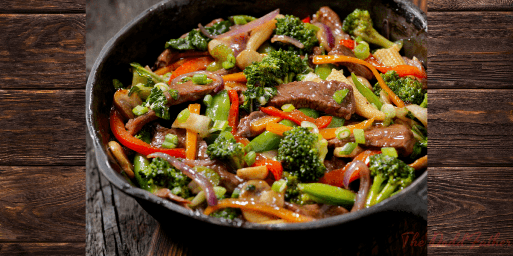 doddfather beef and broccoli stir fry